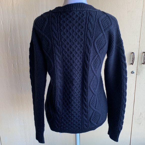 J Crew Sz XS Navy Blue Wool-blend Sweater - Picture 4 of 6